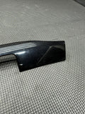 01-06 BMW E46 M3 Dashboard LCM Headlight Switch Upper Bezel Trim OEM Piano Black