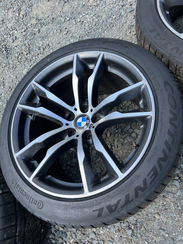 Genuine 20" Wheels BMW F15 F16 X5 X6 M Style M611 20x10 20x11.5 / Continental