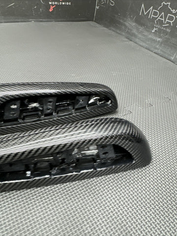 BMW E46 M3 01-06 Carbon Fiber Interior trim Convertible Rear Armrest Trim OHC