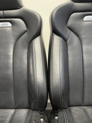 15-18 BMW F80 M3 Sedan Front Seats Black