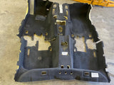 13-19 BMW F06 Gran Coupe M6 Sedan Front & Rear Black Floor Carpets Interior OEM