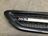 11-16 BMW F10 M5 Sedan Front Fender Grilles Grills Turn Signals Matte Black