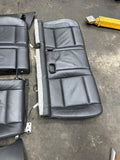 08-14 BMW E71 X6M Rear Seats Backrests Bolsters Bench Black