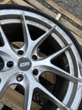 ESR RF2 19x9.5 ET35 5x120 HB 72.56 Silver Wheel Rim