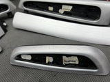 01-06 BMW E46 M3 Convertible Interior Trim Set Brushed Aluminum 8pc Complete