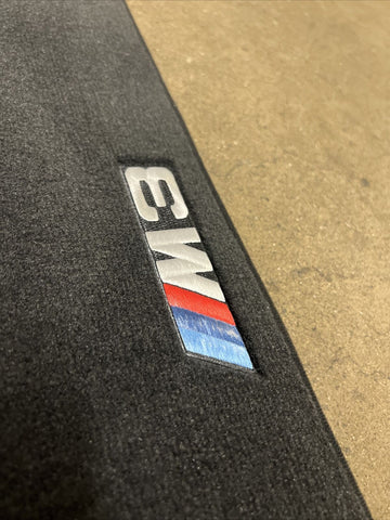 Genuine 01-06 BMW E46 M3 Convertible Carpets Floor Mats Black Front & Rear NEW