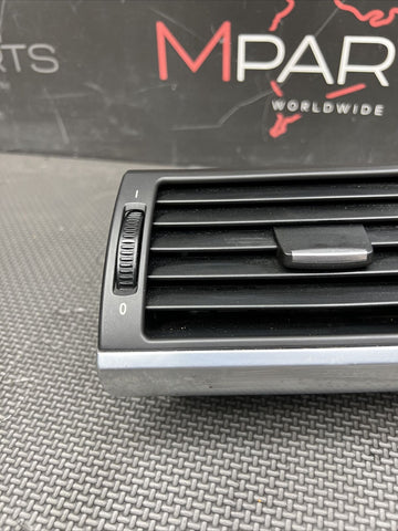 11-13 BMW E70 E71 X5M X6M FRONT CENTER DASH HEATER A/C AIR VENT HAZARD LOCK