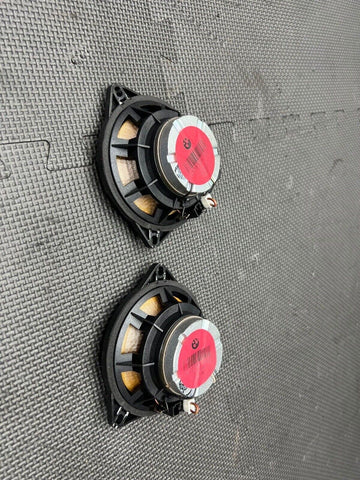 BMW E63 E92 335 650 M3 M5 M6 X5 Individual Audio Sound Speakers Coaxial Pair Oem