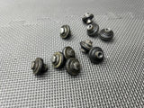 96-99 BMW E36 M3 S52 OEM Valve Cover Bolts Nuts Hardware (10) With Grommets