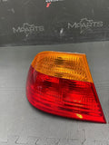 BMW E46 M3 01-03 COUPE TAIL LIGHTS LAMPS PAIR OEM AMBER