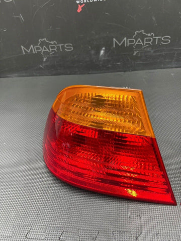 BMW E46 M3 01-03 COUPE TAIL LIGHTS LAMPS PAIR OEM AMBER