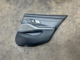 BMW 21-23 G80 M3 Sedan OEM Rear Right Passenger Door Card Panel Black