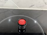 BMW Start / Stop Switch Button Cover Cap Red Gloss Black E70 E71 X5M X6M