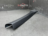 01-06 BMW E46 325 330 M3 Convertible Right A Pillar Cover Trim Black 51438223172