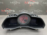 10-15 Ferrari 458 Italia Red Guage Cluster Speedometer Black Trim 81875700