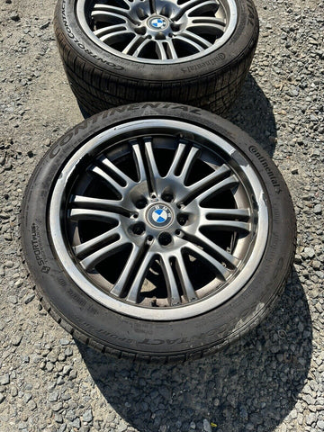01-06 BMW E46 M3 Wheels Rims Style 67 Factory OEM 18” Staggered