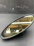 01-06 BMW E46 M3 Rearview Rear View Oval Mirror *Yellow Lens*