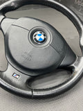 1999-2002 BMW Z3M SPORT STEERING WHEEL BLACK LEATHER STEERING WHEEL OEM