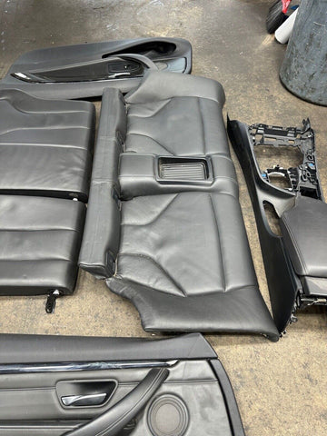 15-20 BMW F82 M4 Coupe Black Complete Interior Seats & Panels