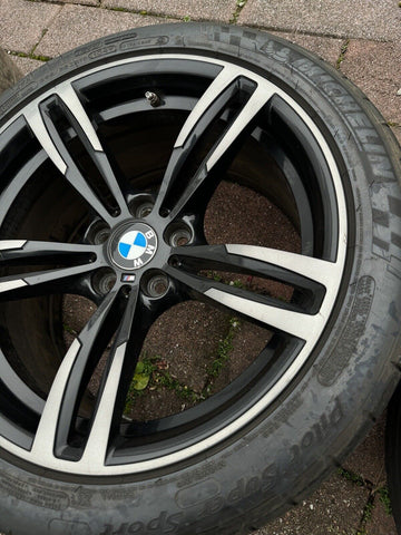 OEM Genuine BMW F80 F82 F83 M3 M4 Rim Wheel Double Spoke 437M 9JX19 10JX19 SET