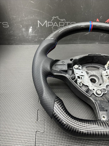 Performance Steering Wheel M Stitching 01-06 BMW E46 M3 Carbon Fiber Manual