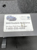 07-11 BMW 328i E90 M3 Sedan Rear Trunk Battery Tool Kit w/ Cover Box 7070520 OEM