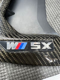 2014-2020 BMW F85 X5M Side Fender Vent Grills Grilles Pair Carbon Fiber