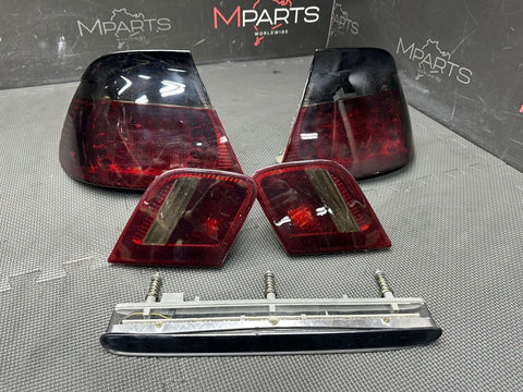 BMW E46 M3 04-06 CONVERTIBLE TAIL LIGHT LEFT DRIVER LED 6937453 GOOD LEDS TINTED