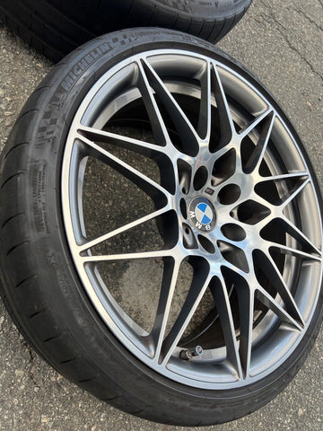 BMW F80 F82 F83 M3 20x9 20x10 WHEELS RIMS STYLE 666M 5x120mm OEM