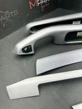 01-06 BMW E46 M3 Convertible Interior Trim Set Brushed Aluminum 7pc Incomplete