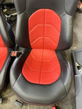 16-20 FERRARI 488 Spider Complete Interior Seats Panels Red Black 4k Miles￼