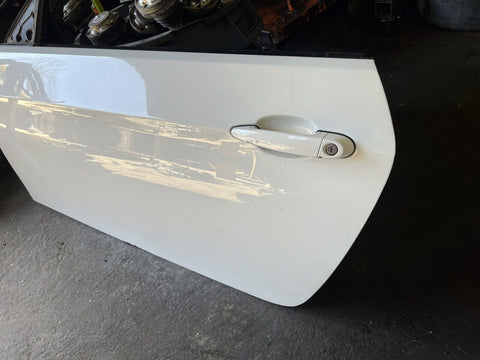 (PICKUP ONLY) 08-13 BMW E93 328 335 M3 Alpine White Left Driver Front Door