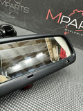 01-06 BMW E46 M3 Rearview Rear View Mirror SOS HOMELINK *Liquid Damage*