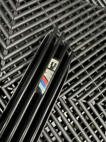 01-06 BMW E46 M3 Right Passenger Fender Vent Grille Trim Matte Black