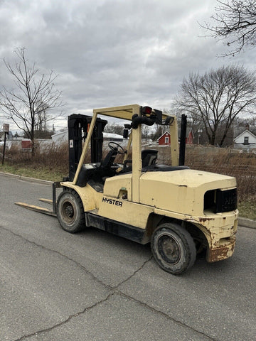 Hyster H100XM 10,000lbs Industrial Forklift Lift Truck Side