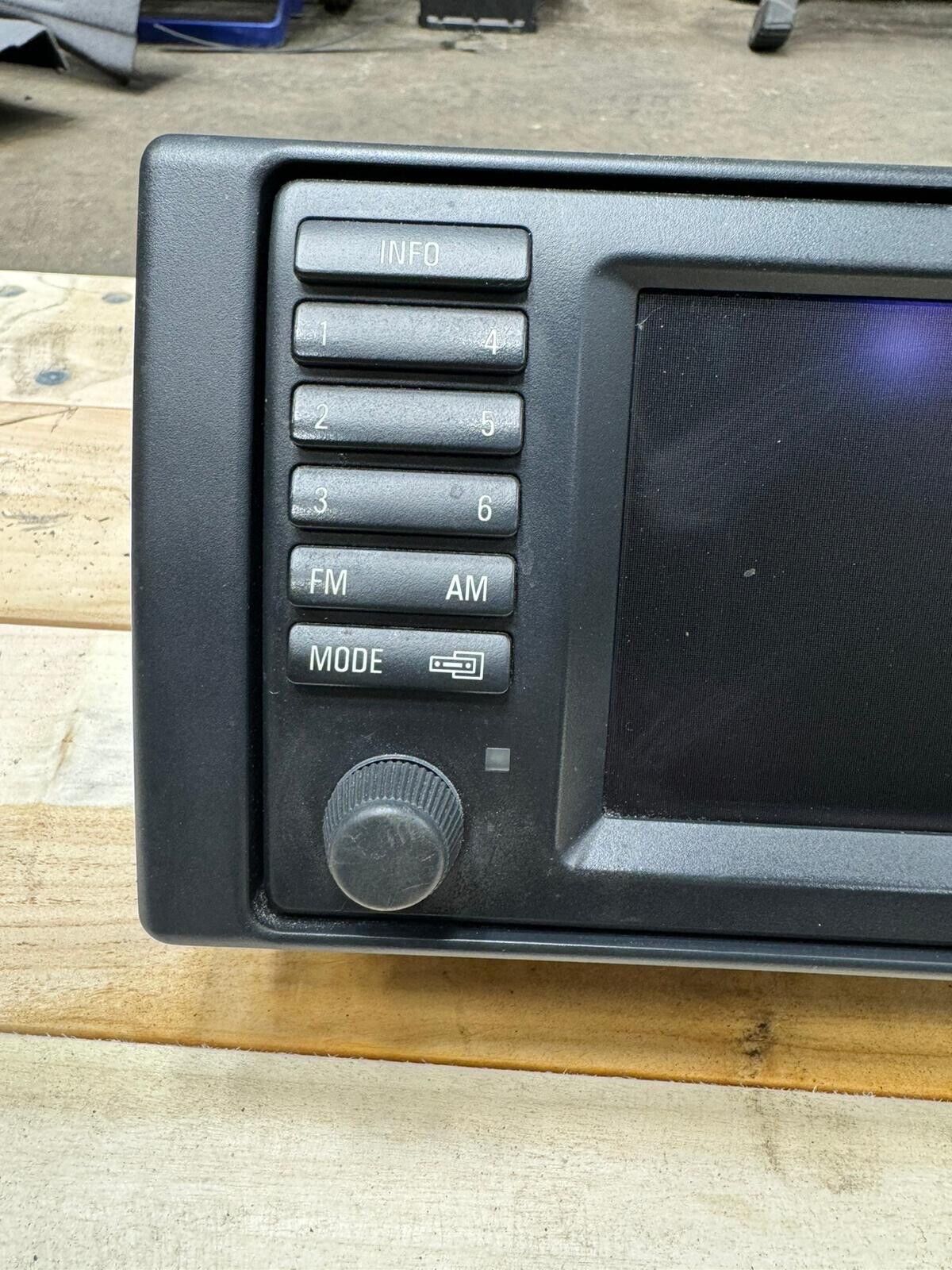 Bm193U) 2000-2003 BMW E53 E46 X5 3 Series Touch Screen Navigation Cassette  Radio Player OEM