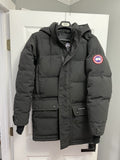 Canada Goose Emory Down Parka Jacket Medium Black