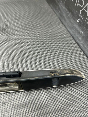 01-06 BMW E46 M3 Convertible Trunk Lid Grip Key Deck Handle Titanium Silver