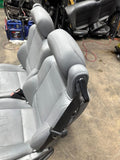 01-06 BMW E46 M3 Convertible Complete Interior Front Heated Seats Grey Gray