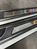 01-06 OEM E46 M3 BMW M3 Left Right Pair Door Sills Panels Scuff Plates
