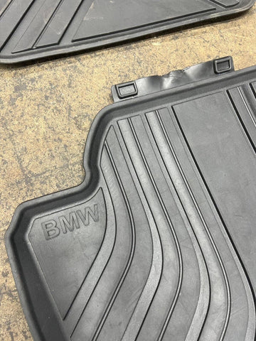 15-18 BMW F80 M3 Sedan Front & Rear All Weather Floor Mats