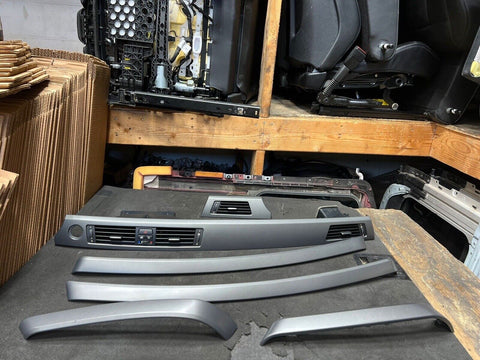 15-20 BMW E90 M3 Factory Dash Door Trims Titan Shadow Grey Interior Trim Set
