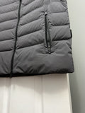 Mens Moncler Gilet Down Modello Vest Grey Gray Size 4