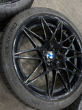 OEM BMW F80 F82 F83 M3 20x9 20x10 WHEELS RIMS STYLE 666M 5x120mm Gloss Black