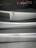 13-16 BMW F10 M5 DASH CONSOLE DOOR PANEL TRIM SET ALUMINUM HEXAGON