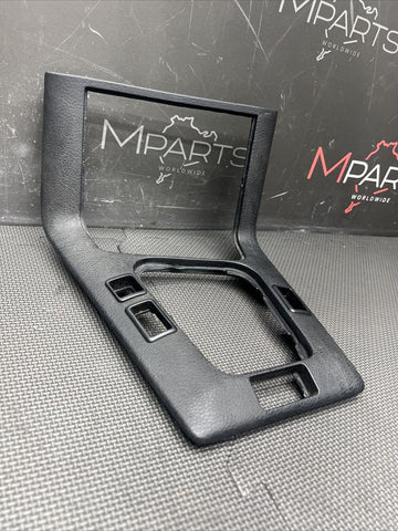 92-99 BMW E36 3 Series Center Console Armrest Trim Cover Black *3 Broken Tabs