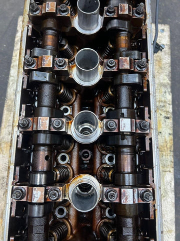 01-06 BMW S54 E46 M3 Motor Engine Cylinder Head Complete + Cams *Damage*