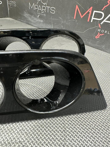 01-06 BMW E46 M3 Fog Light Housings Covers Trims Gloss Black