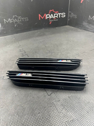 01-06 BMW E46 M3 Fender Vents Grilles Trims Gloss Black