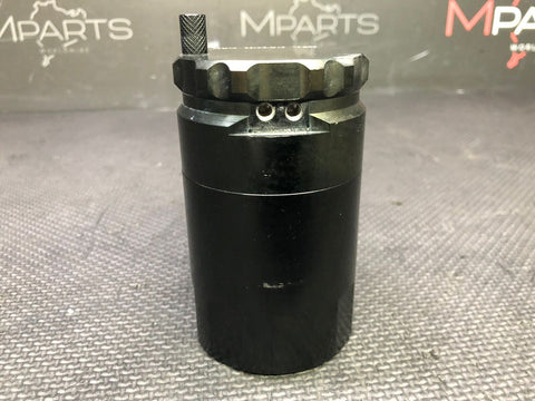 01-20 BMW E46 E9X F8X M3 Oil Catch Can Housing Reservoir Tank Canister No Lines